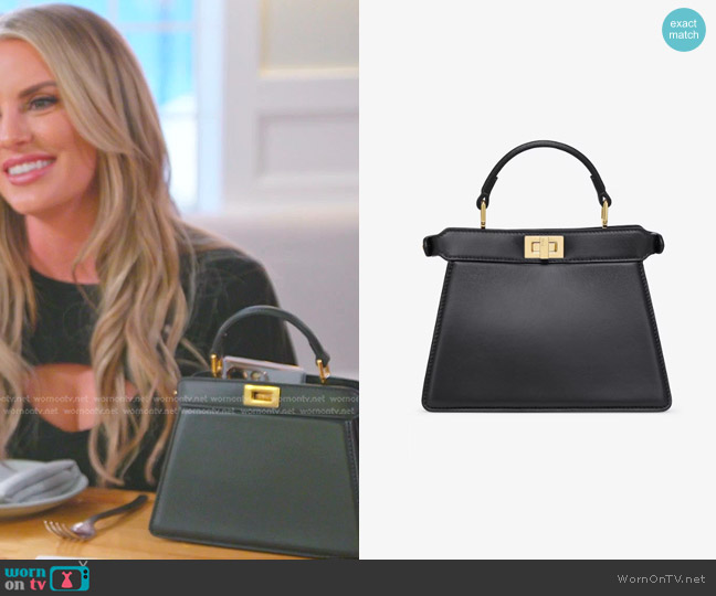 Fendi Peekaboo ISeeU Petite Bag worn by Whitney Rose on The Real Housewives of Salt Lake City