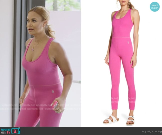 Free People Movement Free Throw One Piece worn by Gizelle Bryant on The Real Housewives of Potomac