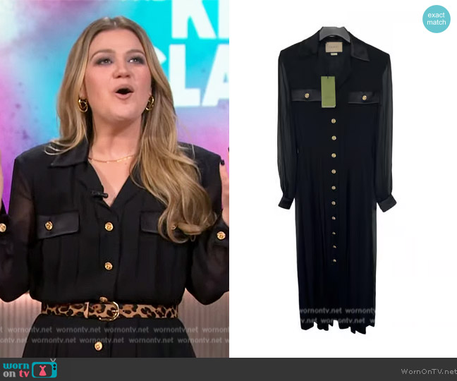 Gucci Mid Length Dress worn by Kelly Clarkson on The Kelly Clarkson Show