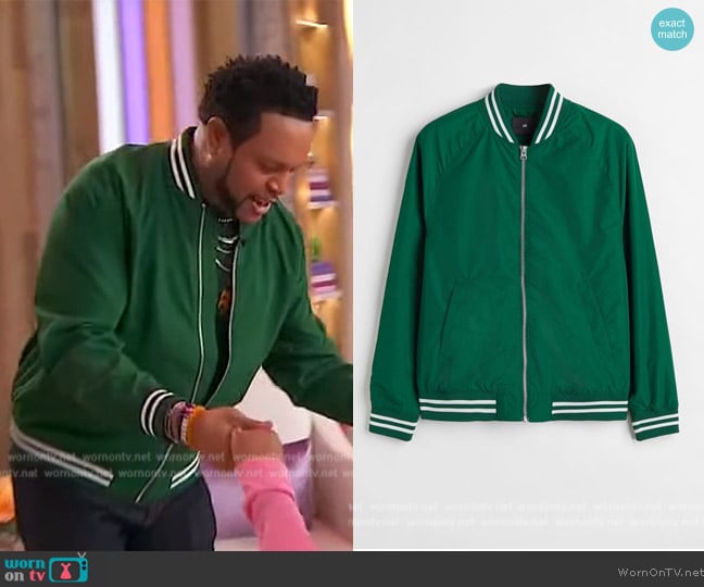 H&M Bomber Jacket worn by Jawn Murray on Sherri