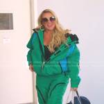 Heather’s green ski jacket and pants on The Real Housewives of Salt Lake City