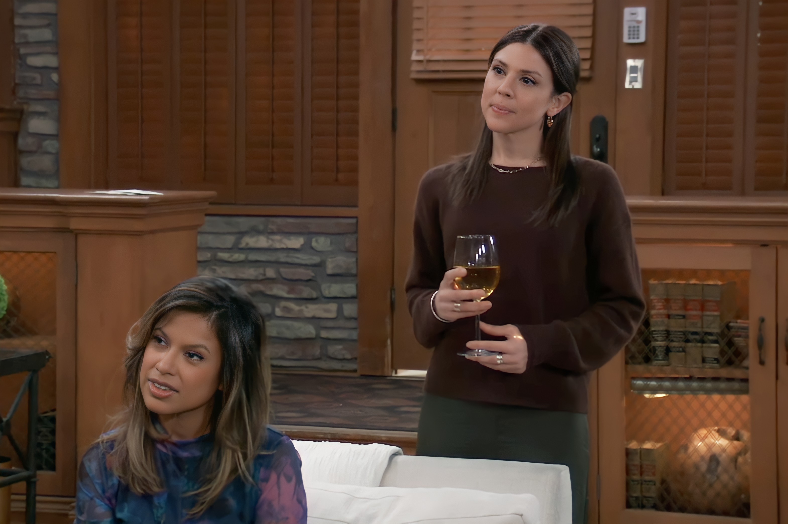 Kristina Elevates Thanksgiving Style with Luxurious Cashmere Sweater on GH