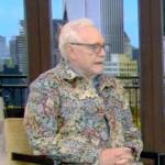 Brian Cox’s floral print jacket on Live with Kelly and Mark