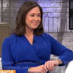 Katie Boyd Britt’s blue dress on CBS Mornings