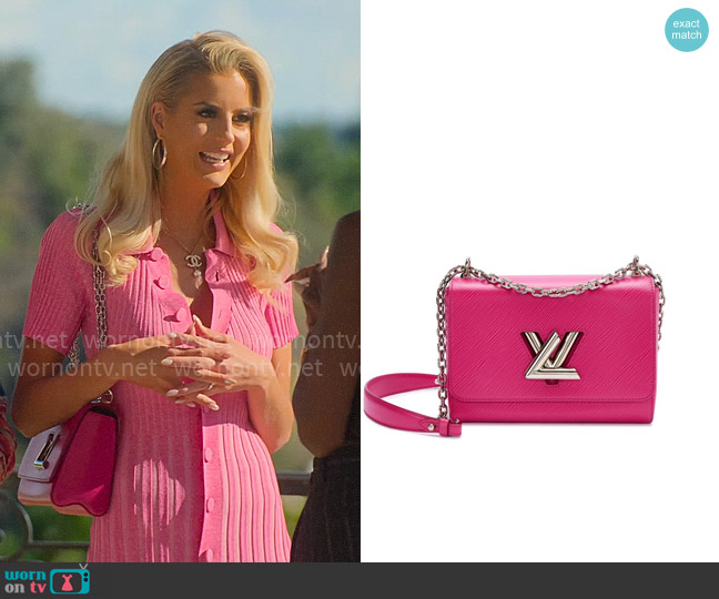 Louis Vuitton Epi Twist Bag worn by Emma Hernan on Selling Sunset