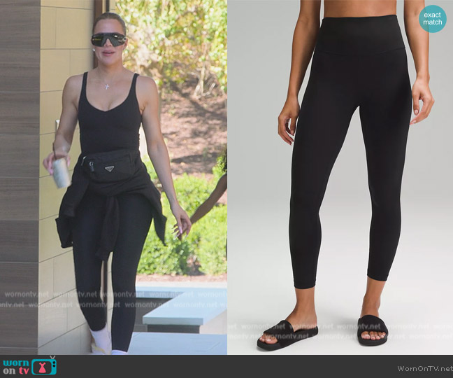 Lululemon Align High Rise Leggings worn by Khloe Kardashian (Khloe Kardashian) on The Kardashians