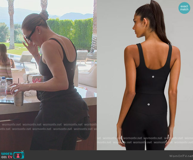 Lululemon Ribbed Tank Top worn by Khloe Kardashian (Khloe Kardashian) on The Kardashians