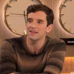 Michael Urie’s brown ombre sweater on The Drew Barrymore Show