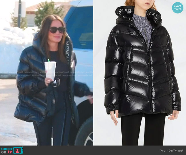 WornOnTV: Meredith’s black hooded puffer jacket on The Real Housewives ...