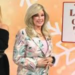 Morgan Fairchild’s pink print blazer on Today