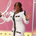 Niecy Nash’s white contrast tweed dress on Sherri