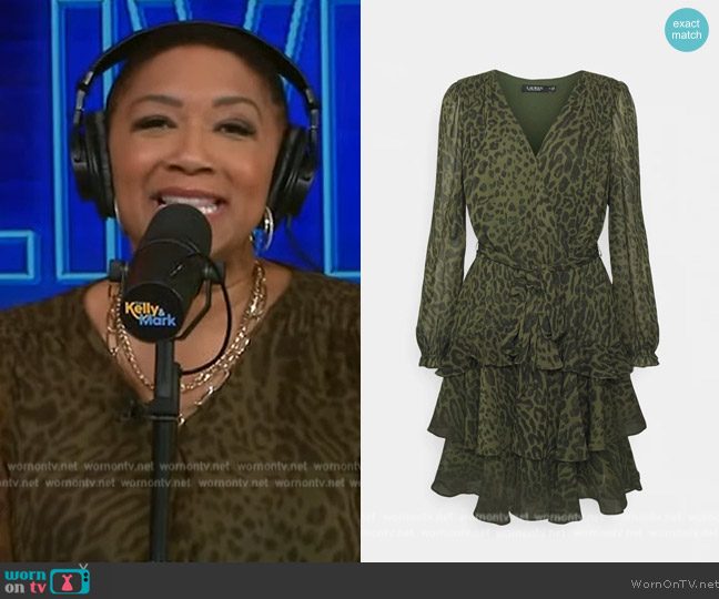 Ralph Lauren Zaristo Dress worn by Deja Vu on Live with Kelly and Mark