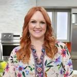 Ree Drummond’s beige floral embroidered trim blouse on Today