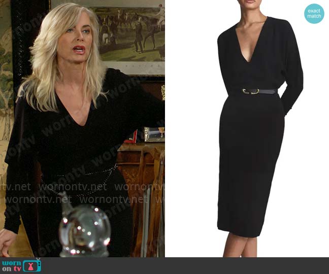 Reiss Jenna Dress worn by Ashley Abbott (Eileen Davidson) on The Young and the Restless