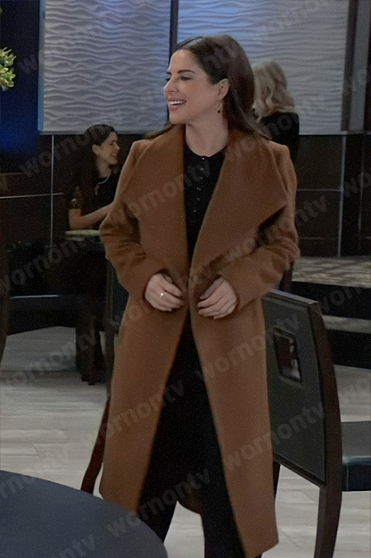 Sam's brown coat on General Hospital