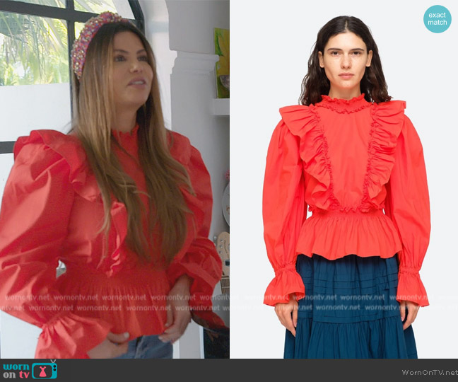 Sea NY Gaia Backless Top worn by Adriana de Moura (Adriana de Moura) on The Real Housewives of Miami