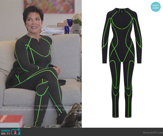 Skims Catsuit worn by Kris Jenner (Kris Jenner) on The Kardashians