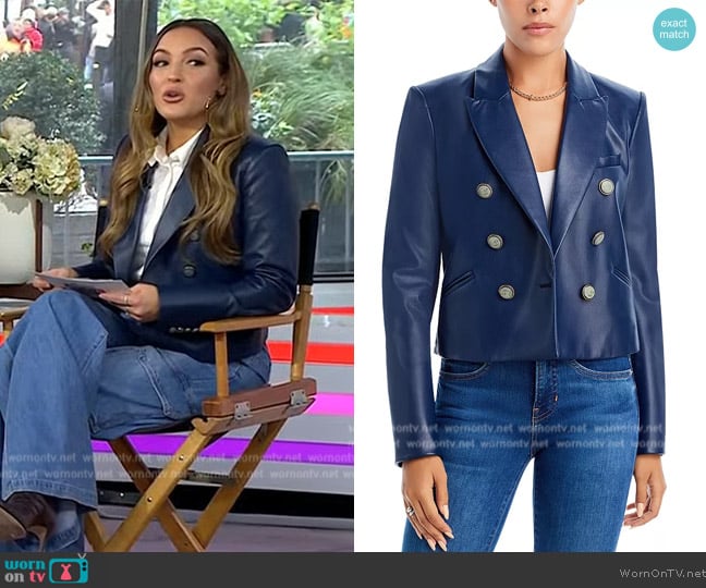 Veronica Beard Nevis Jacket worn by Emily Orozco on Today