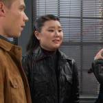 Wendy’s black quilted jacket on Days of our Lives