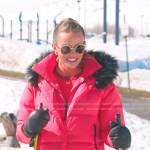 Whitney’s bright orange down jacket on The Real Housewives of Salt Lake City