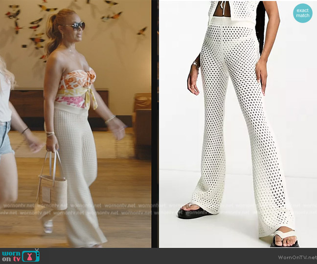 WornOnTV: Gizelle's pink lace leggings on The Real Housewives of Potomac, Gizelle Bryant