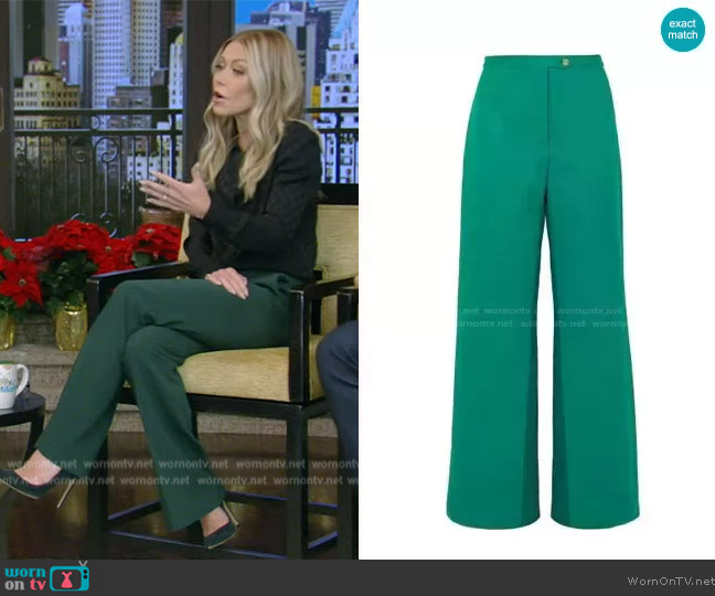 Acne Studios Tyrah Pants worn by Kelly Ripa on Live with Kelly and Mark