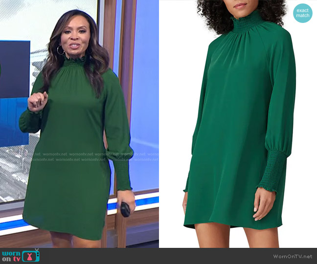 Amanda Uprichard Naoemi Dress worn by Adelle Caballero on Today