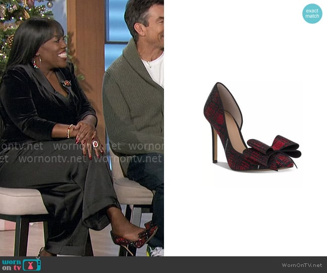 INC International Concepts Kenjay d'Orsay Pumps worn by Sheryl Underwood on The Talk