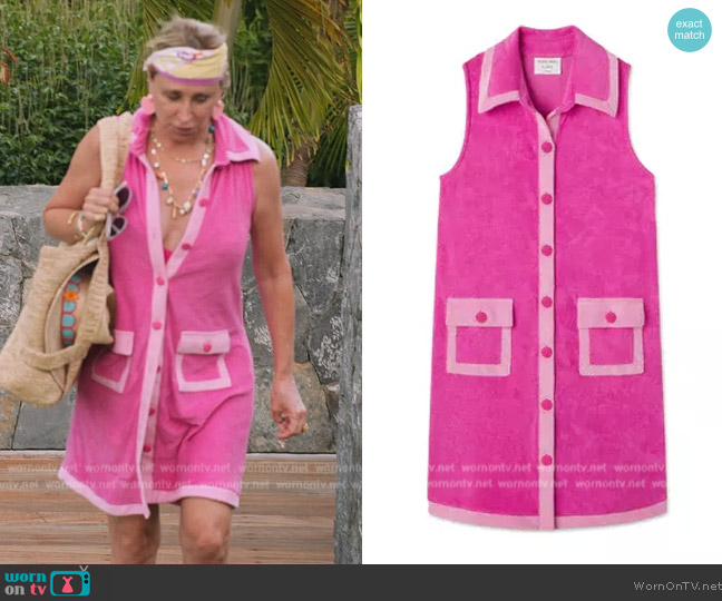 The Atlantic Pacific  X Lake Darcy Terry Dress worn by Sonja Morgan on The Real Housewives Ultimate Girls Trip