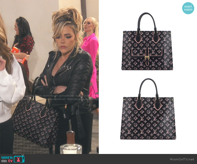 WornOnTV: Denise’s black monogram leather bag on The Real Housewives of ...