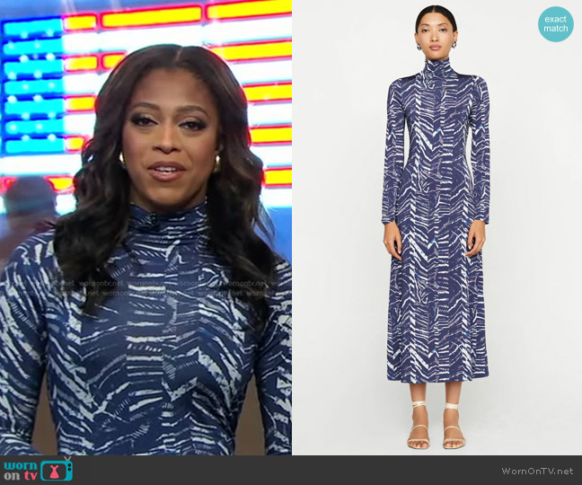 Marie Oliver Paxton Dress worn by Morgan Norwood on Good Morning America