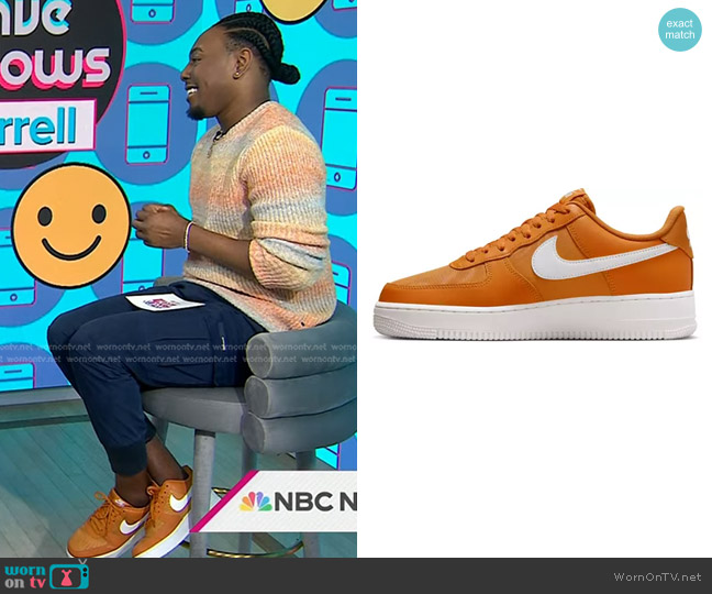 Nike Air Force 1 '07 Shoes worn by Terrell Grice on Today