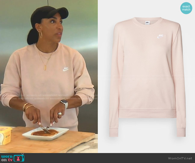 Nike Club Crew Sweatshirt worn by Annemarie Wiley on The Real Housewives of Beverly Hills