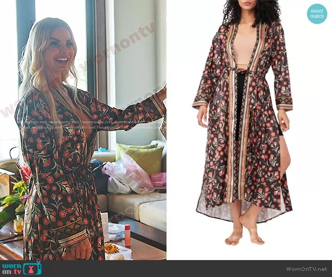 Free People Pajama Party Robe worn by  on The Real Housewives Ultimate Girls Trip