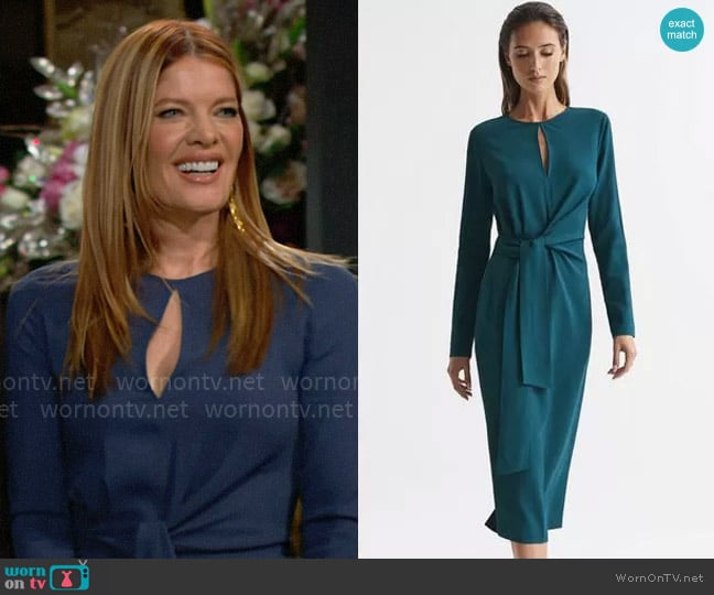 Reiss Valentina Dress worn by Phyllis Summers (Michelle Stafford) on The Young and the Restless