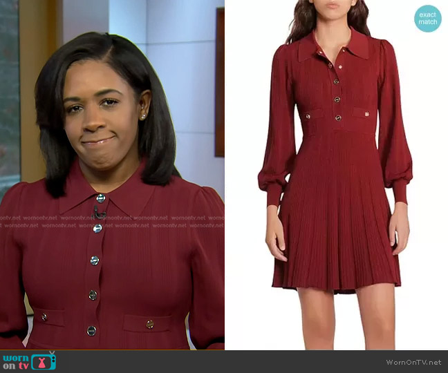 WornOnTV: Dana Griffin’s red knit dress on Today | Clothes and Wardrobe ...