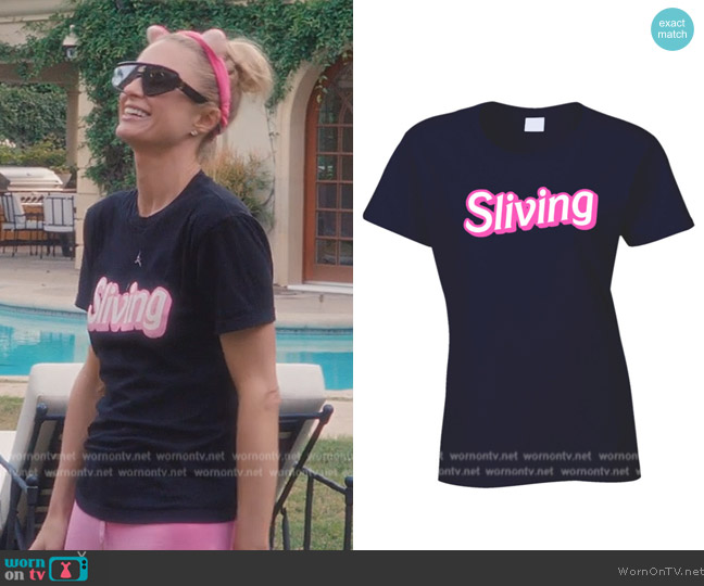 Paris Sliving Slaying and Living worn by Paris Hilton on Paris in Love