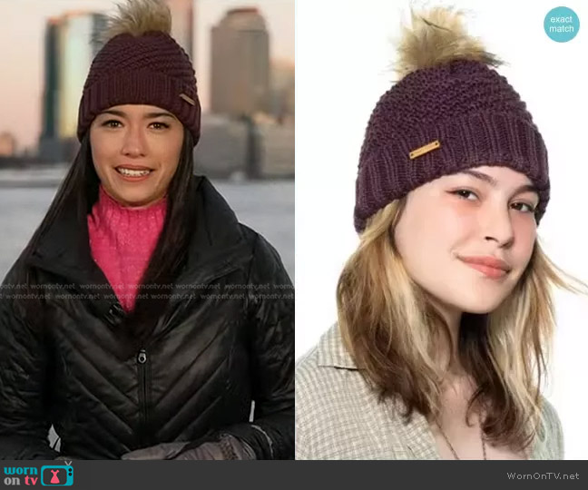 Sweet Turns Lexington Beanie worn by Emilie Ikeda on Today