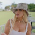 Alexia’s gray dior bucket hat on The Real Housewives of Miami