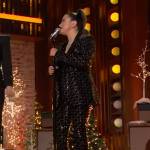 Ally Brooke’s embellished blazer and jumpsuit on The Kelly Clarkson Show