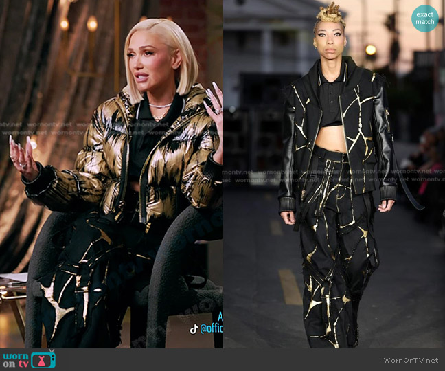 Ashton Michael Punk-Tsugi Collection worn by Gwen Stefani on The Voice