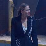 Ava’s black embellished blazer on Days of our Lives