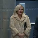 Ava’s fur coat on General Hospital