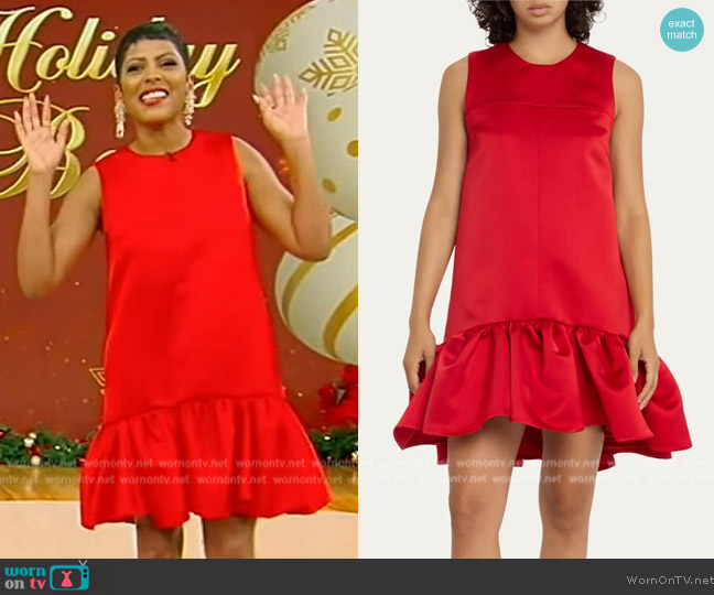 Bach Mai Mini Flounce Babydoll Dress worn by Tamron Hall on Tamron Hall Show