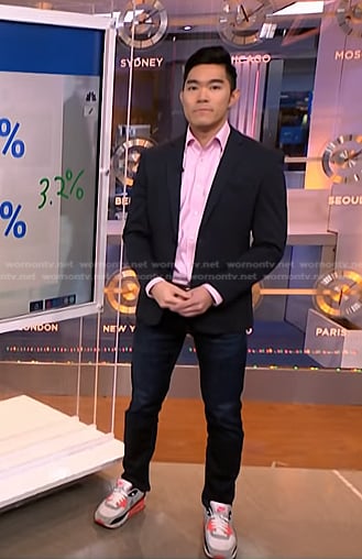 Brian Cheung's sneakers on NBC News Daily