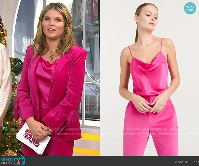 Cinq a Sept Marta Cami worn by Jenna Bush Hager on Today