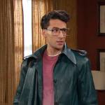 Darius’s green leather coat on Days of our Lives