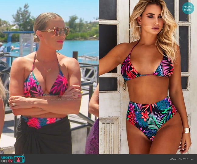 Doll Triangle Top and High Waist Bottom worn by Whitney Rose on The Real Housewives of Salt Lake City