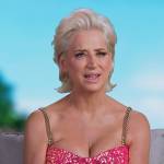 Dorinda’s pink confessional mini dress on The Real Housewives Ultimate Girls Trip