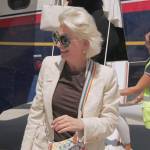 Dorinda’s GG embossed blazer and sunglasses on The Real Housewives Ultimate Girls Trip